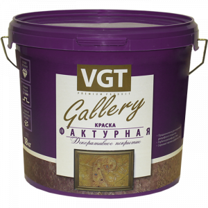Краска VGT ТР 03 фактурная белая 18 кг