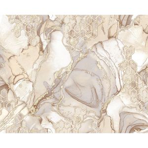 Обои Victoria Stenova Aurus 989526 виниловые на флизелине 1,06x10,05м, кофейный