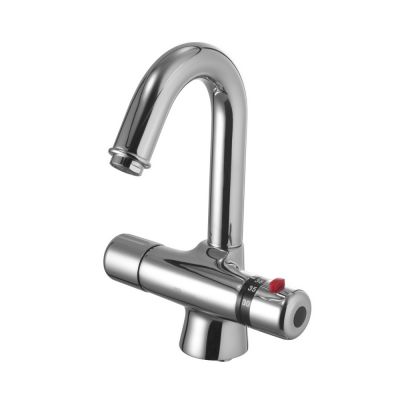 Смеситель для раковины с термостатом Lemark Thermo LM7736C, хром