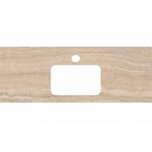 Столешница Kerama Marazzi Plaza/Плаза PL2.SG560400R\120 Риальто песочный  для раковин встраиваемых сверху